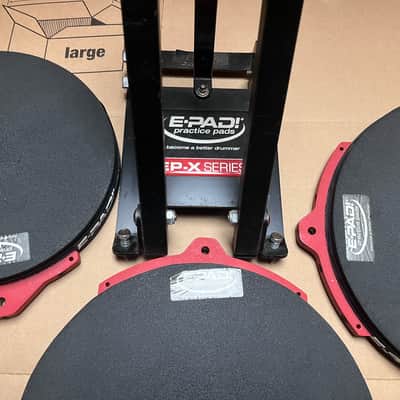 E-Pad! Drum Set Practice Pads 2000's - Black image 19
