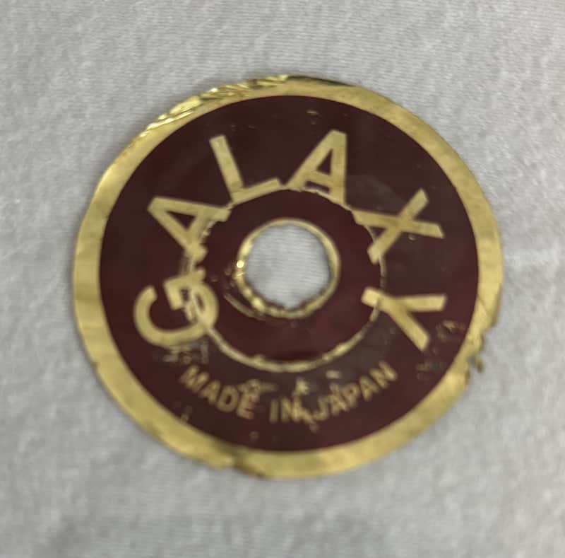 Galaxy MIJ Made in Japan Sticker Drum Badge image 1