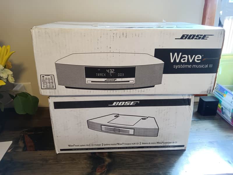 Bose Wave Music System III W Multi CD Accessory NEW image 1
