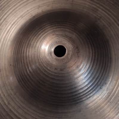 A. Zildjian 18" Small Stamp Light Crash Ride sizzle 1397g 1950s image 3
