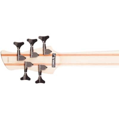 Yamaha TRBX605FM 5-String Bass Guitar - Matte Amber image 9