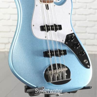 Lakland Skyline Darryl Jones DJ-4 Bass Guitar - Lake Placid Blue with Rosewood Fingerboard (LDJ4RLPBXd1) image 6