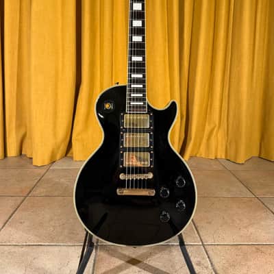 Burny RLC-65 3 pickups 1990 - Black beauty image 1