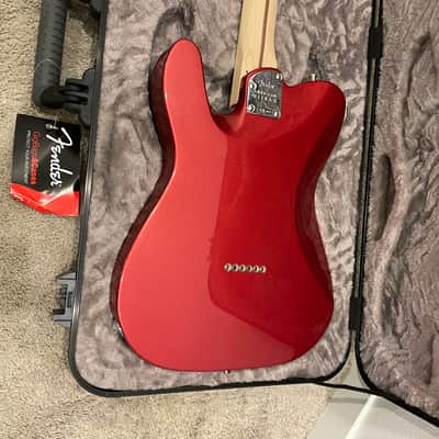 Fender American Ultra II Telecaster with Upgraded James Burton Neck - Sinister Red image 5