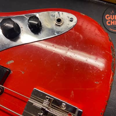 1965 Fender Jazz Bass – Dakota Red w/ Matching Headstock, Original Pickups, OHSC image 13
