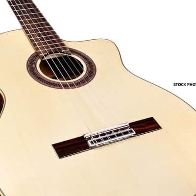 New Cordoba GK Studio Negra Spanish Flamenco Acoustic Electric Guitar image 4