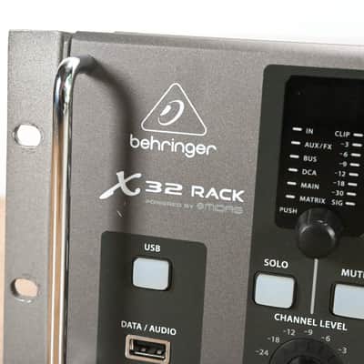 Behringer X32 Rack 40-Channel Rackmount Digital Mixer w/ X-DANTE Card CG012G8 image 5