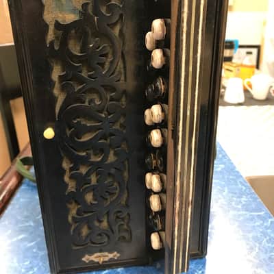 Concertina Unknown Early 1900's image 3