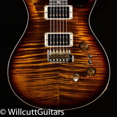 PRS Wood Library Custom 24-08 Black Gold Burst 10 Top Rosewood Neck (950) image 3
