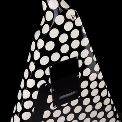 Pre-Owned 2017 Fender Custom Shop Masterbuilt Todd Krause Katana Black & White Dot with OHSC image 15