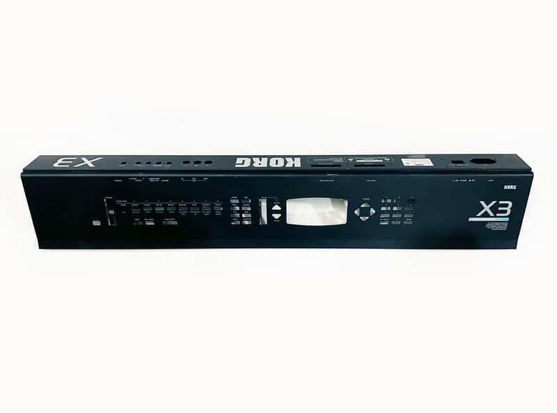 KORG X3 Original Black Top Side Frame Panel. Great Condition ! image 1