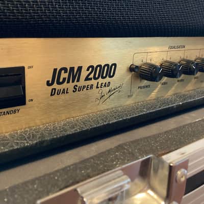 Marshall JCM 2000 DSL Dual Super Lead 100-Watt Guitar Amp Head 1999 with Roadcase image 2