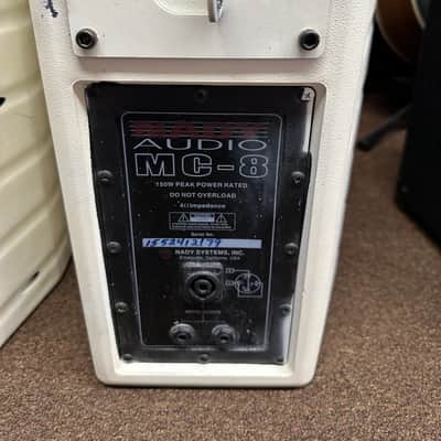 Used Nady Audio MC-8 Passive 8" 2-Way Loudspeaker Set of 2 150W Peak Power rated SPEAKERS Local Pickup image 5