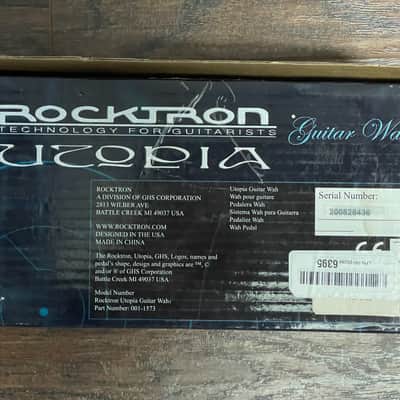 Rocktron Utopia Guitar Wah image 7