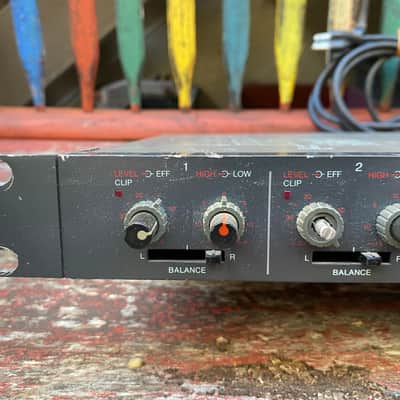 TOA D-3 compact 1U rack-mount 4-channel stereo electronic music mixer image 7