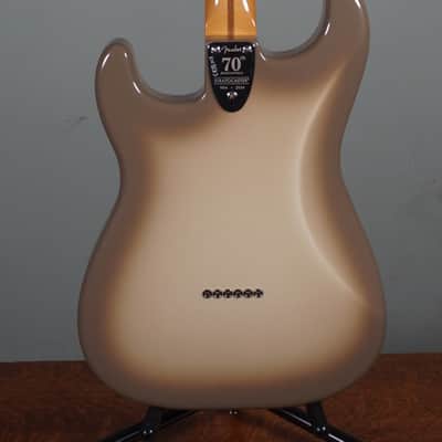 Fender 70th Anniversary Antigua Stratocaster, Rosewood Fingerboard, Antigua w/ Vintage Style Black HSC image 5