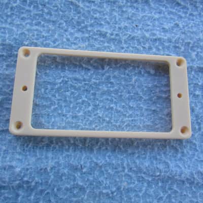 Gibson M-69 Pickup Surround/Ring Cream Colored Gibson M-69 Pickup Ring Labeled MR491 Very Good Vintage Condition image 1