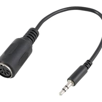 LMNTL 3.5mm TRS to MIDI 5-Pin Female Adapter - 15cm (Type A) image 1