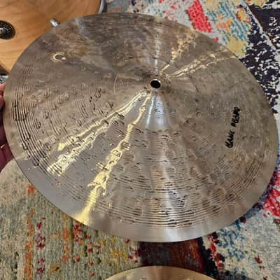 Name Brand 14" Boutique Hammered Hi Hats 1053g/1257g image 5