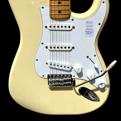 Fender Stratocaster 1977 Olympic White image 2