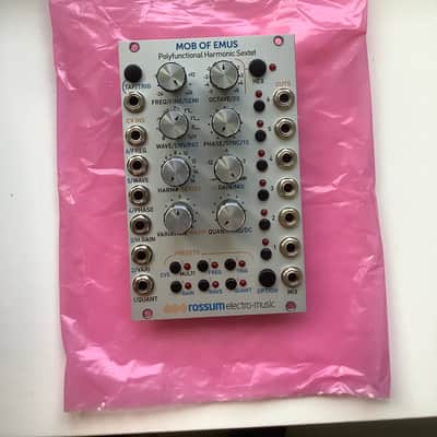 Rossum Electro-Music Mob of Emus Polyfunctional Harmonic Sextet Eurorack Module 2020 - 2021 - Silver image 1