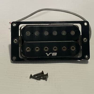 2000's Japan Ibanez RG Series Prestige V8 Black Bridge Humbucker Guitar Pickup w/ Ring 15.99k image 1