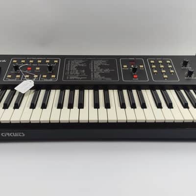 Sequential Six-Trak 49-Key 6-Voice Polyphonic Synthesizer 1984 - 1985 (Serviced / Warranty / Stardust Cover) image 2