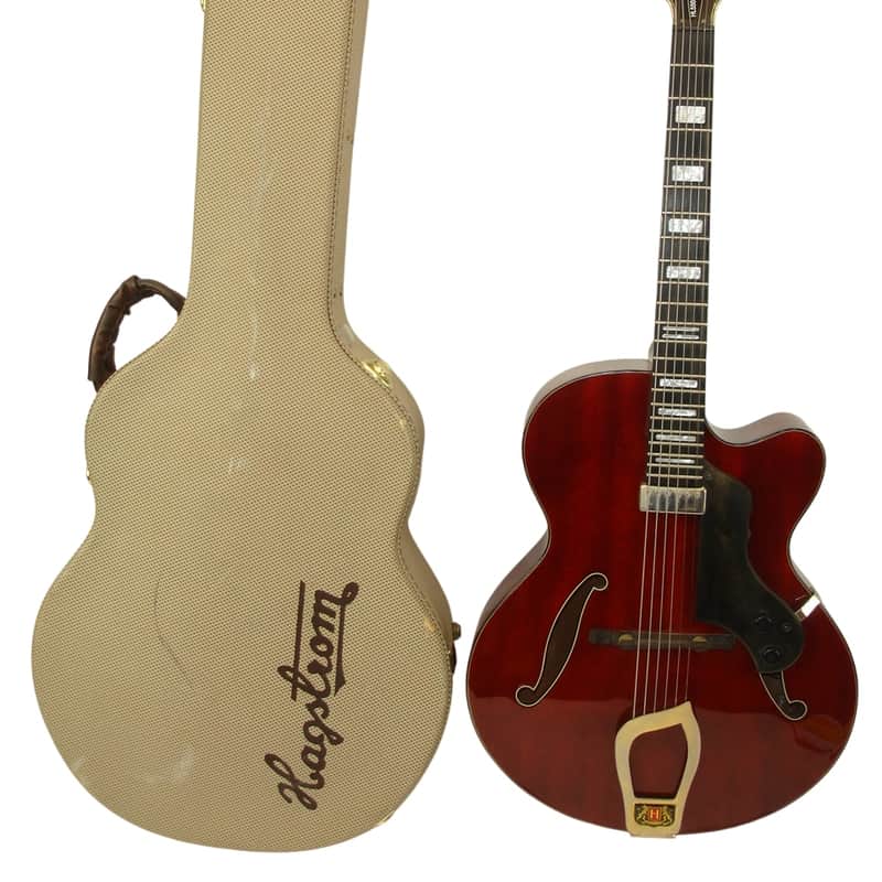 Hagstrom HL550 Matte Natural Mahogany
