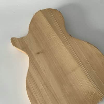 Unfinished Basswood Single Cut Guitar Body image 2