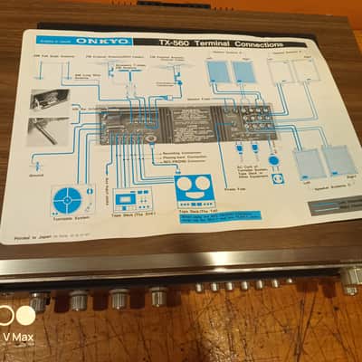 Onkyo TX560 1976 - Champagne image 17
