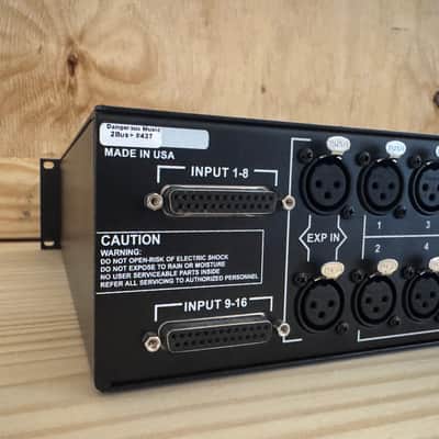 Dangerous Music 2-BUS+ 16-Channel Analog Summing Box 2015 - 2019 - Black image 3