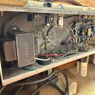 Fender 6G15 Tube Reverb Unit 1962 - Blonde w/ Oxblood *Rare* image 10