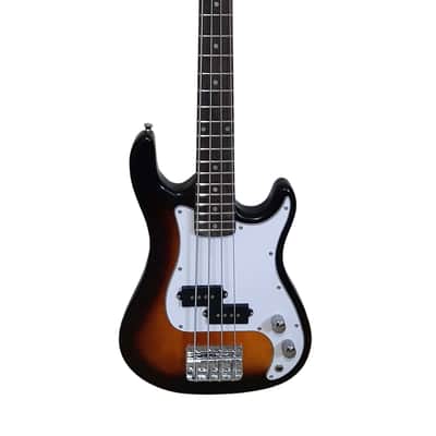 Mini Bass Guitar 3/4 size for Kids Children beginners 4 string Electric Bass short scale 36 inch SPS517 image 3