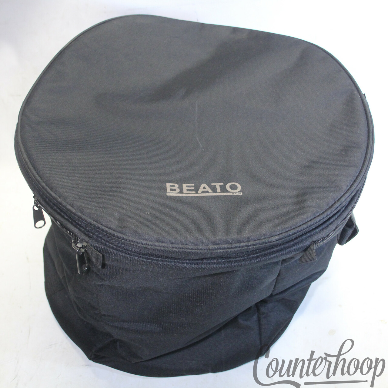 Beato 12" x 14" Soft Shell Padded Tom/Marching Snare Drum Case Touring Bag Black — main photograph