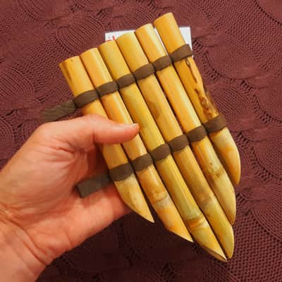 Georgian folk music instrument | wind instrument | Larchem-Soinari | Pan Flute | image 5