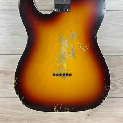 Fender Custom Shop 1960 Telecaster Custom Heavy Relic - Chocolate 3-Tone Sunburst image 19