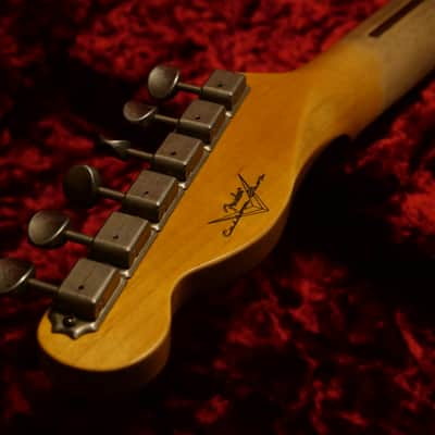 Fender 1955 Telecaster Custom Shop 2022 - 2 Tone Wide Fade Sunburst image 10