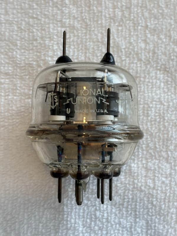 National Union VT-286 Vacuum Tube Circa-1940s-Glass image 1