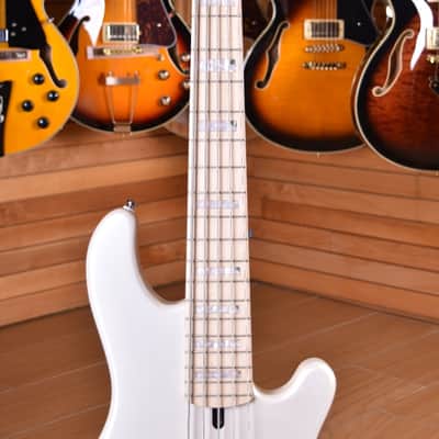 Lakland Skyline 55-02 Custom White Pearl image 7
