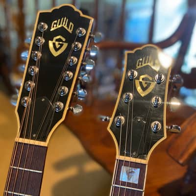 Guild Custom Shop Crossroads SLASH Doubleneck - VIDEO - plays n sounds great! image 3
