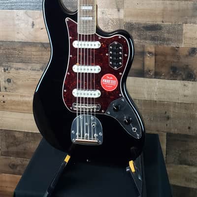 Squier Classic Vibe Bass VI Guitar Black #376 image 6