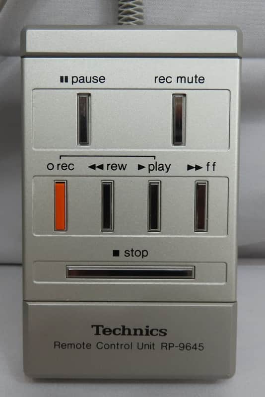 Vintage Technics RP-9645 Cassette / Tape Deck Remote - RS-M45 | Reverb