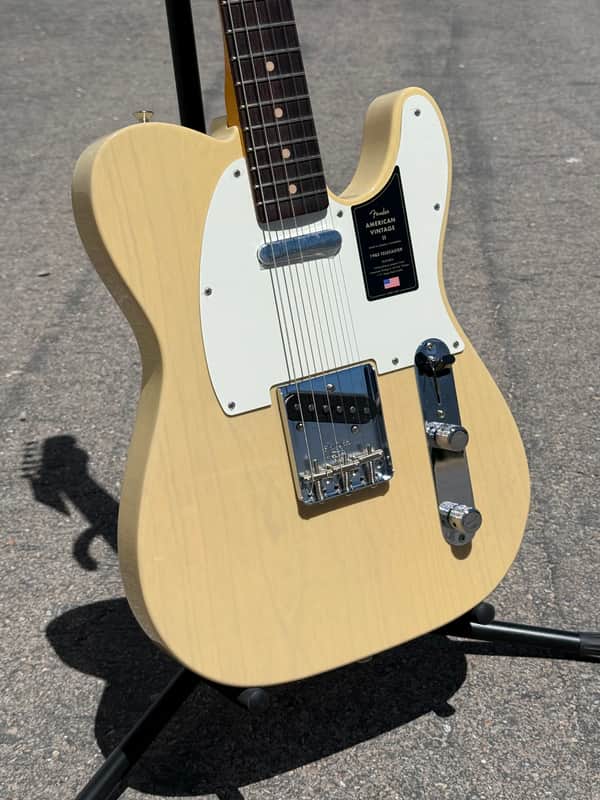 Fender American Vintage II 1963 Telecaster Vintage Blonde New Unplayed Auth Dealer 7lbs15oz #231 image 1