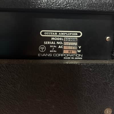 Evans EG-901E 1960-1980 - Black image 3