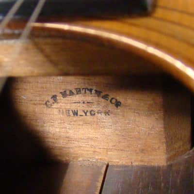 Vintage 1867 Martin 2-20 Parlor w/original coffin case image 12