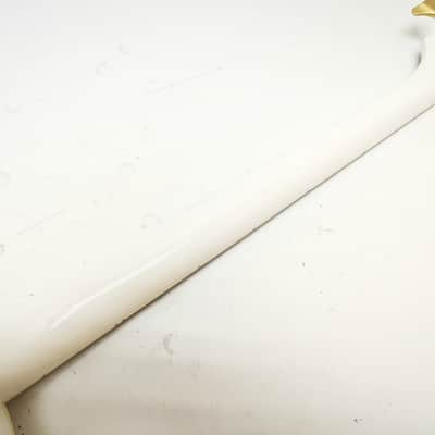 Greco EGB85 White Gold Hardware Made in Japan 1990 LP Type Short Scale Electric Bass Guitar, a4366 image 20