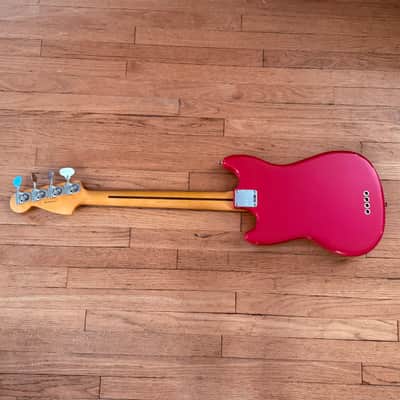 Fender American Professional Classic Mustang Bass, Faded Dakota Red image 11