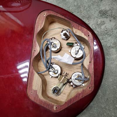 Unknown Maker MIJ SG-Type Bass - 1970s Cool!! image 10