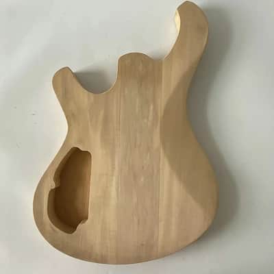Unfinished 4 String Bass Guitar Basswood Body image 3