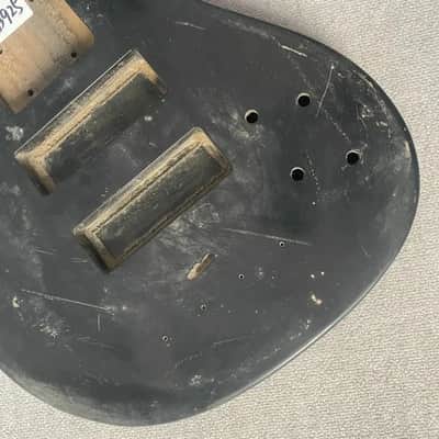 Harley Benton Jazz Bass Style Body in Black, 5 or 6 String image 11
